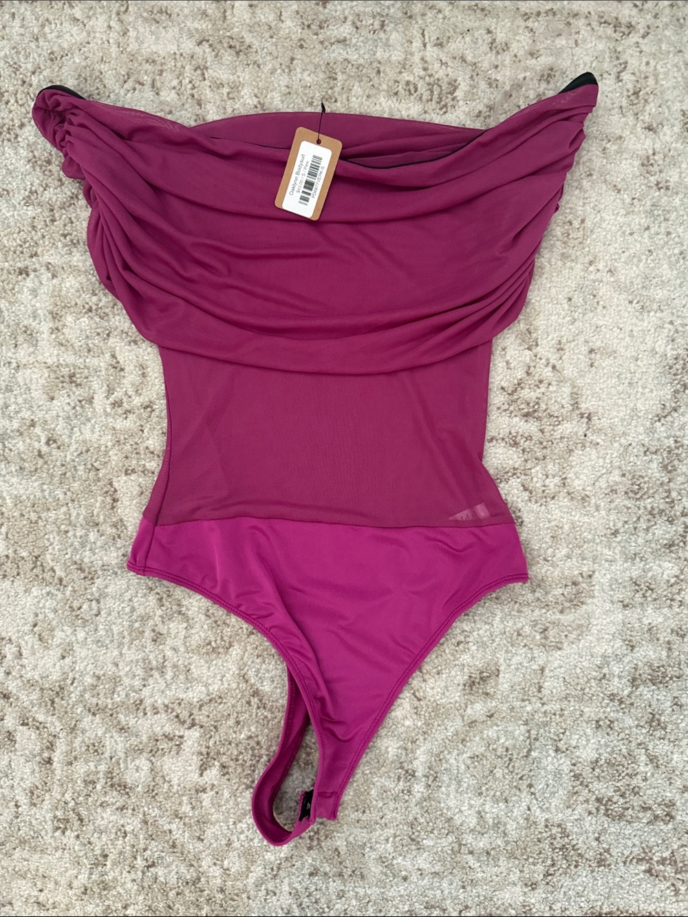 NWT Vestique Pink Bodysuit